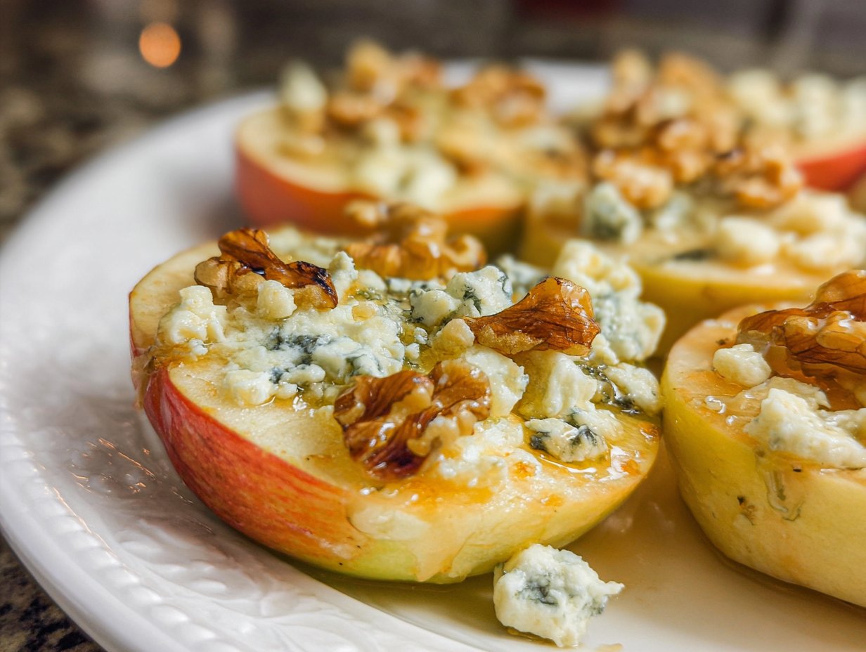 Blue Cheese Apple Appetizer