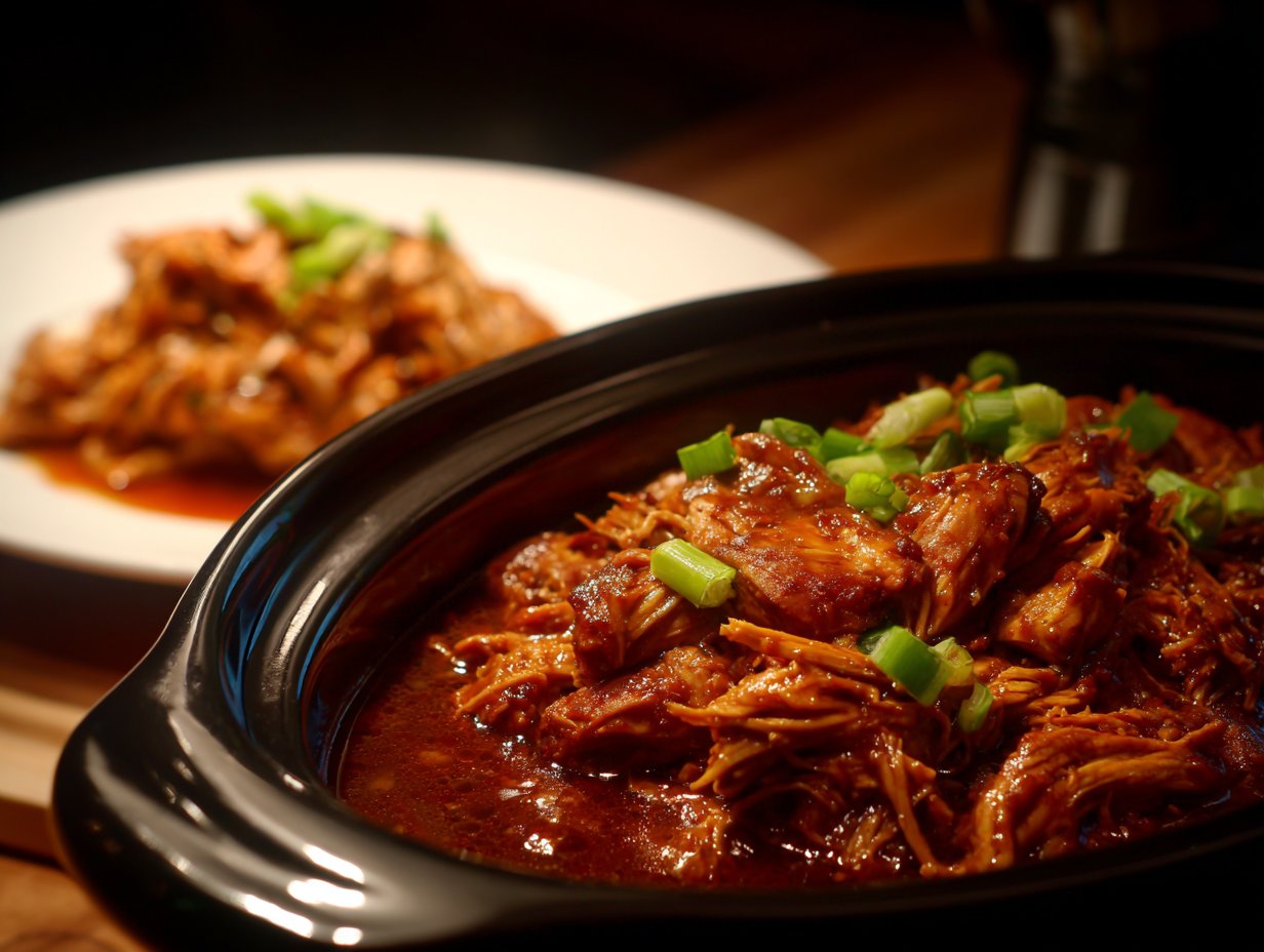 Crockpot Bourbon Chicken