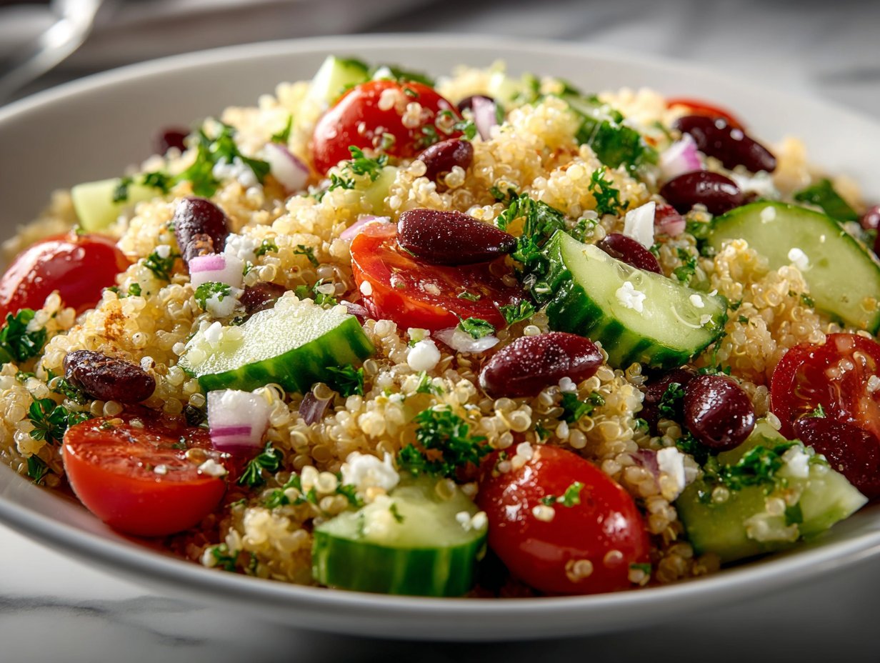 Incredible High-Protein Quinoa Salad