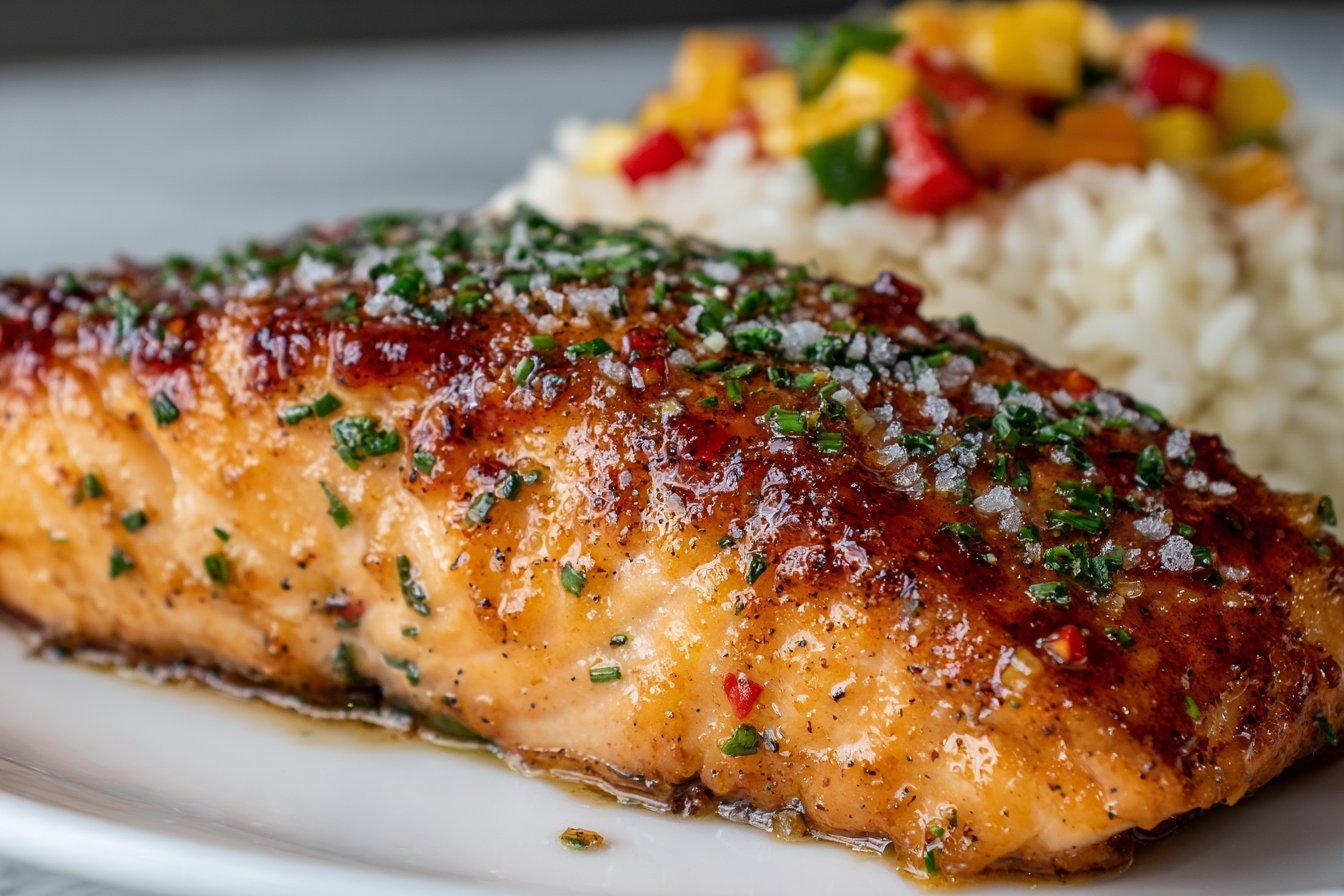 Sweet and Spicy Cajun Salmon