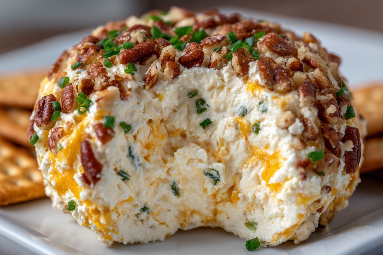 Pumpkin-Shaped Cheese Ball