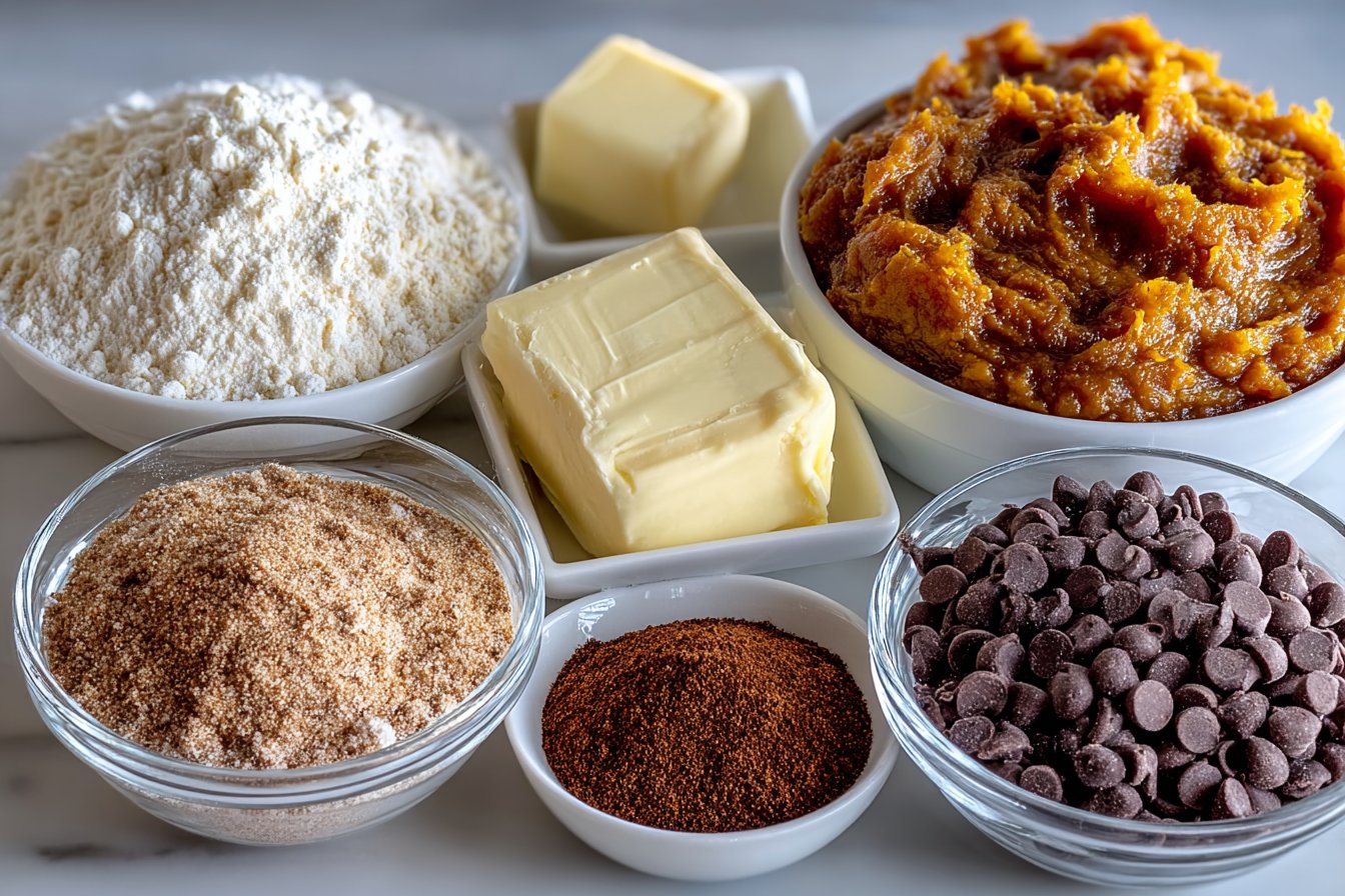 Chocolate Chip Gluten Free Pumpkin Cookies