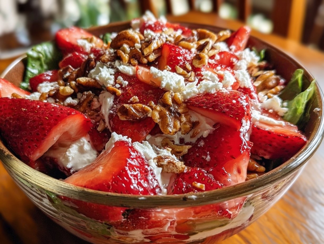 Aunt Linda's Strawberry Salad