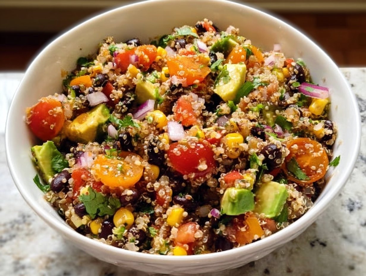 Quinoa Black Bean Salad
