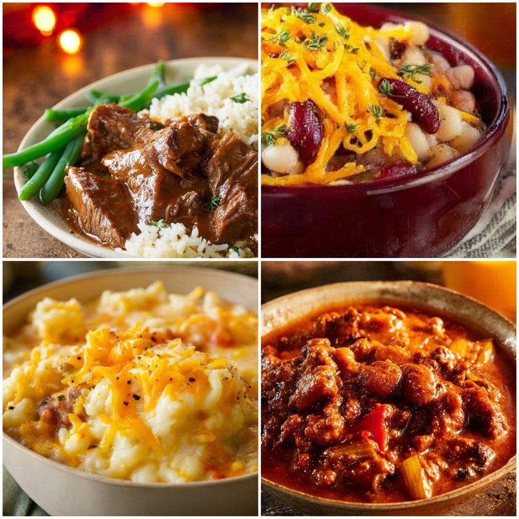 From hearty slow cooker soups to comforting pot roast dinners, there are plenty… | Easy dinner recipes crockpot, Best crockpot recipes, Crockpot recipes slow cooker