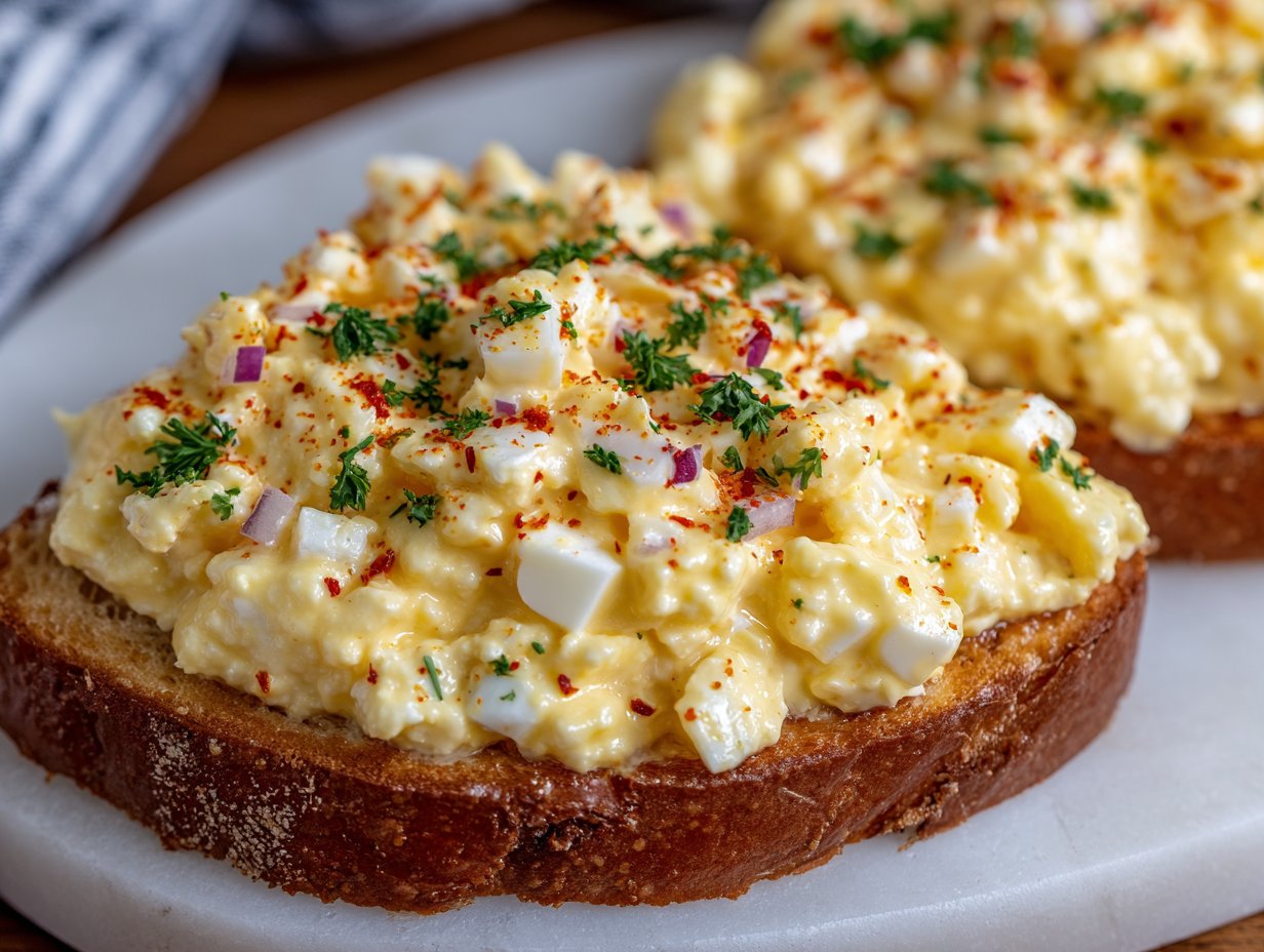 Classic Egg Salad Appetizer
