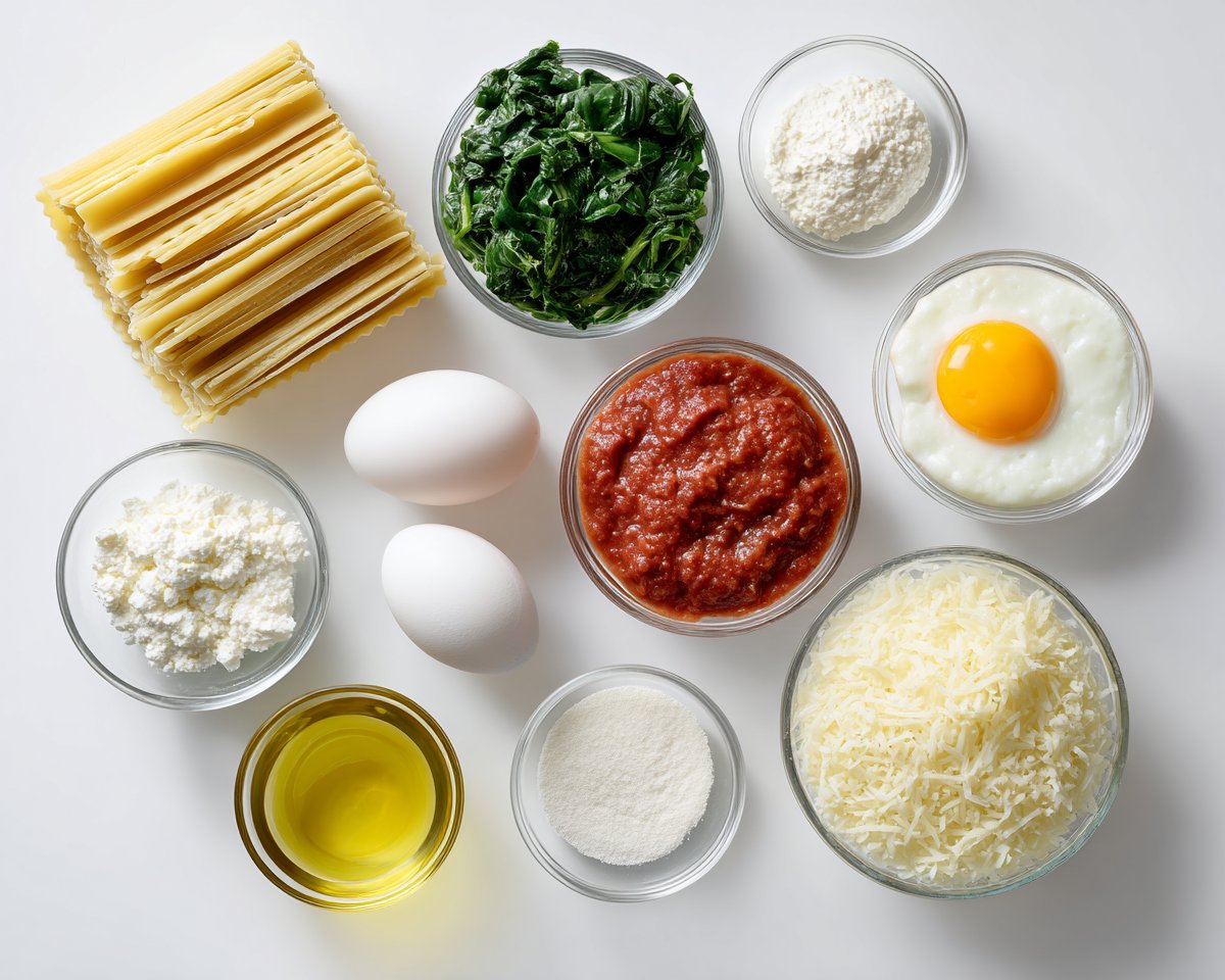 Vegetarian Spinach Ricotta Lasagna