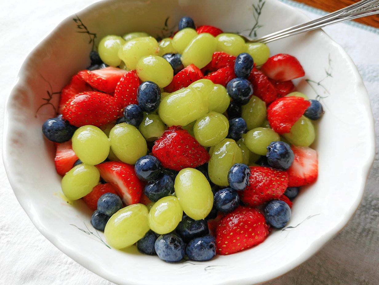 Honey Lime Fruit Salad