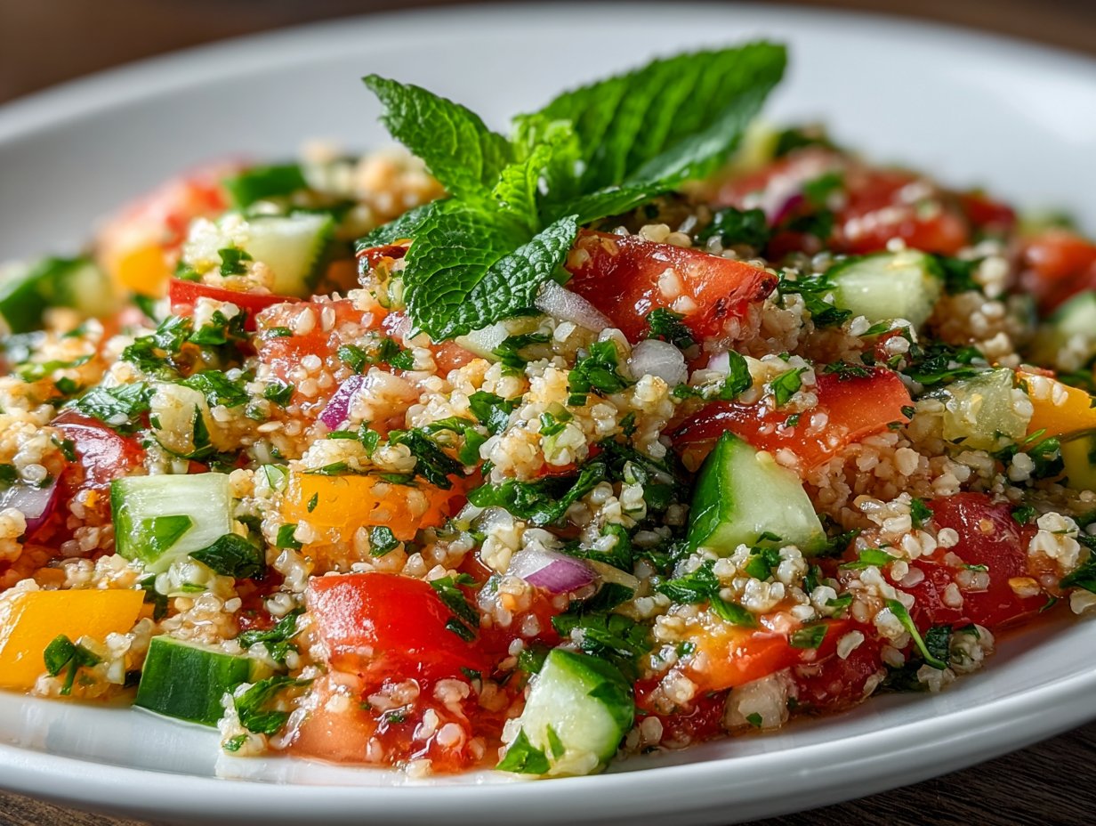 Tabbouleh - Arabic Bulgur Salad