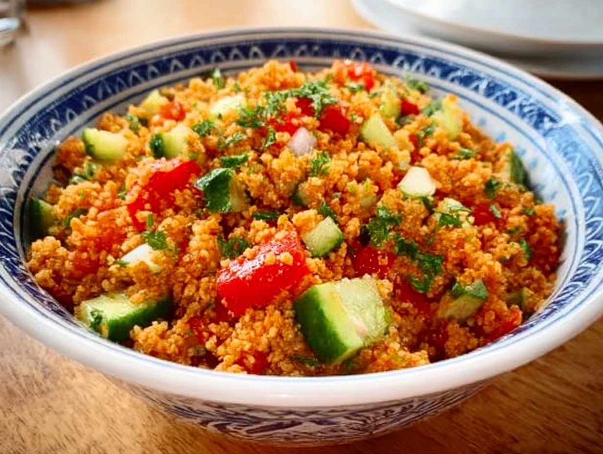 Vegan Bulgur Salad