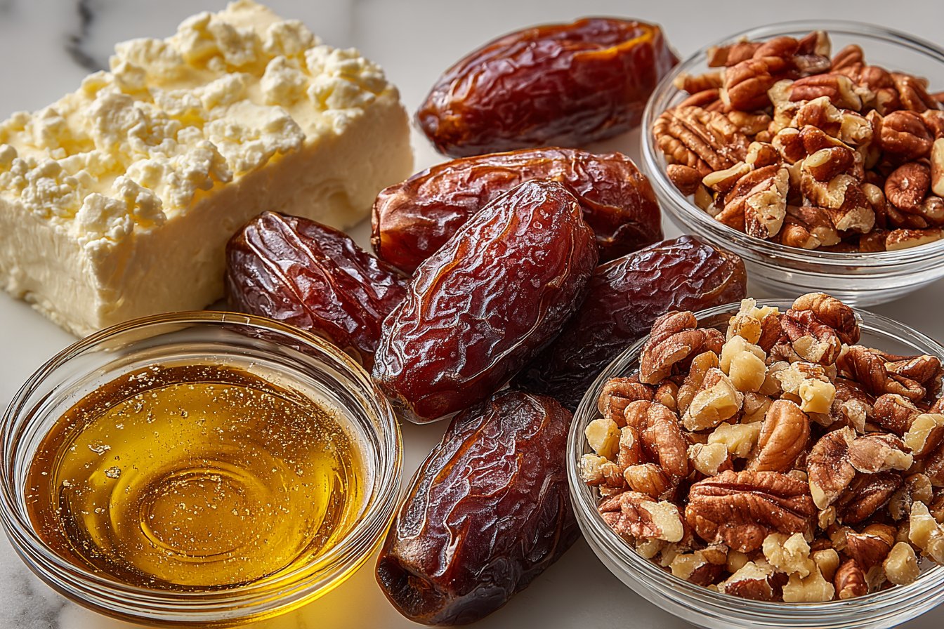 Roasted Stuffed Dates