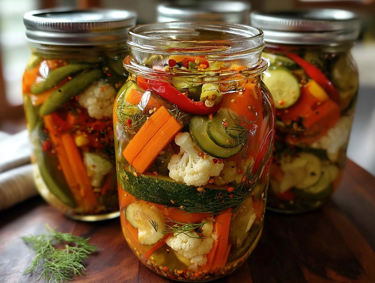 Crunchy Garden Pickle Medley