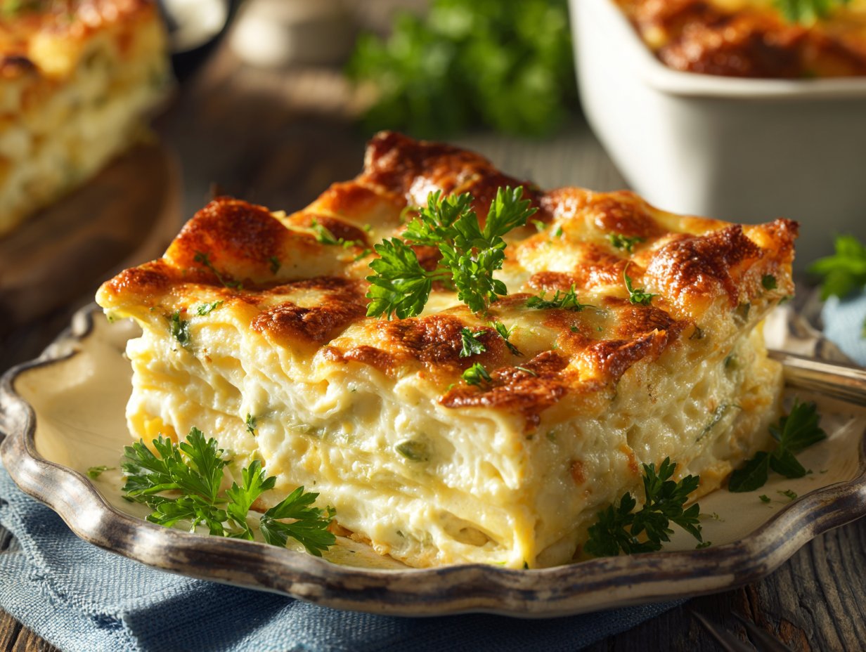 Chicken Alfredo Lasagna