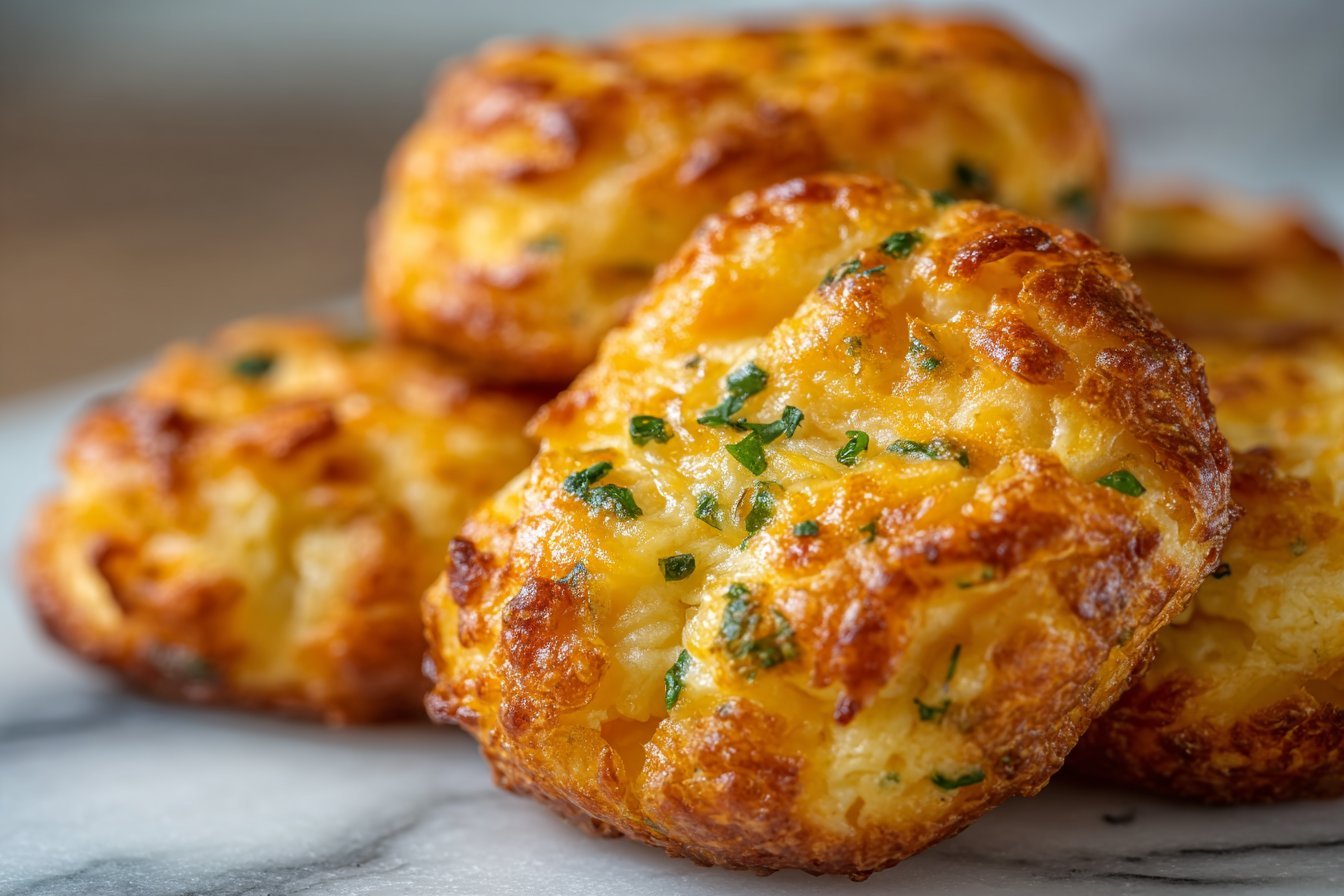 Crispy Mashed Potato Cheese Puffs