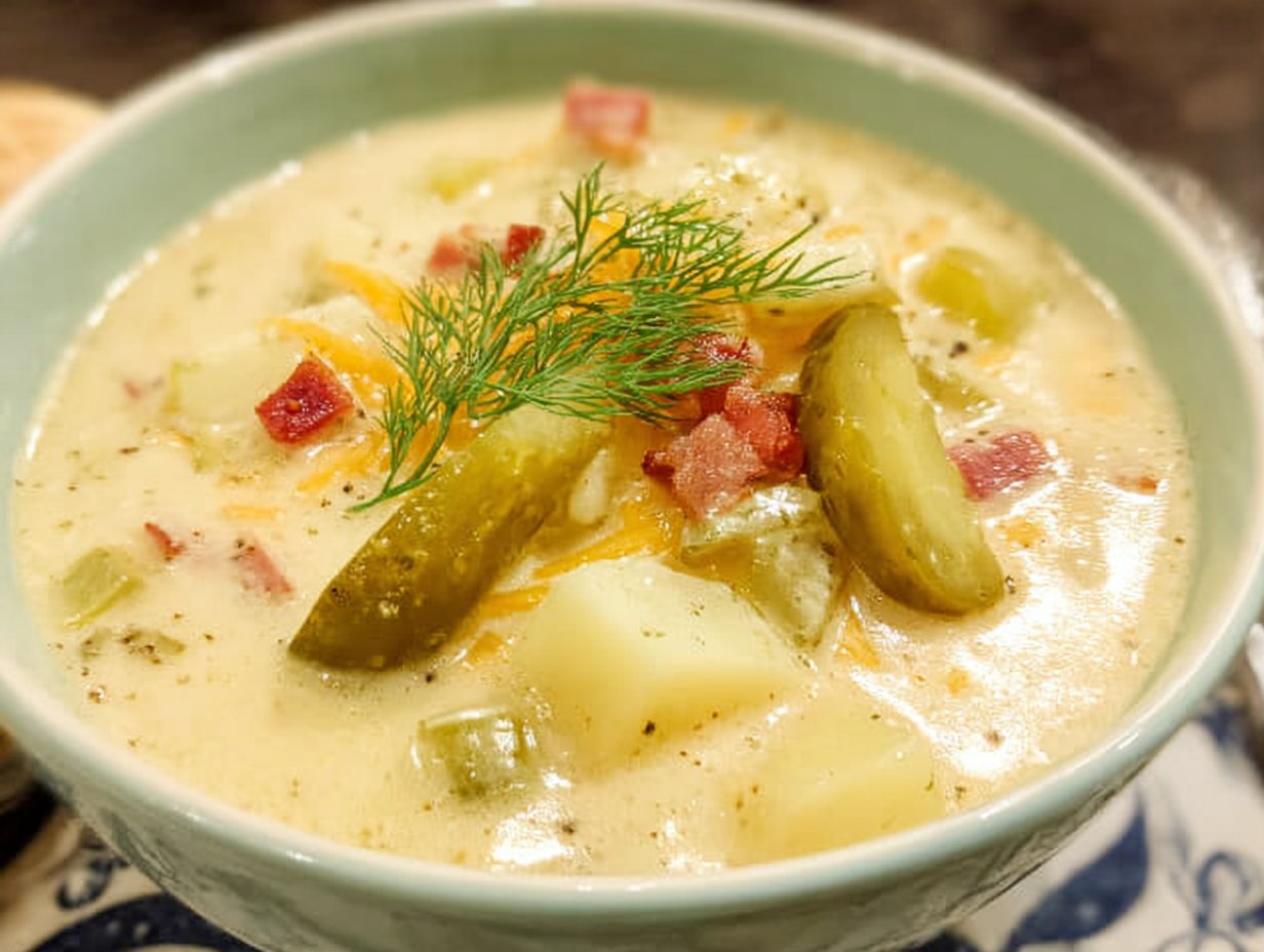 Dill Pickle Soup