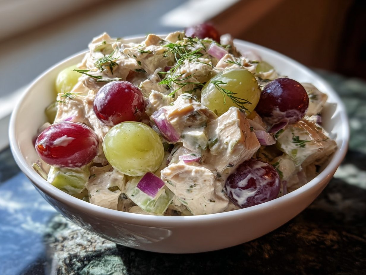 Chicken Salad with Grapes