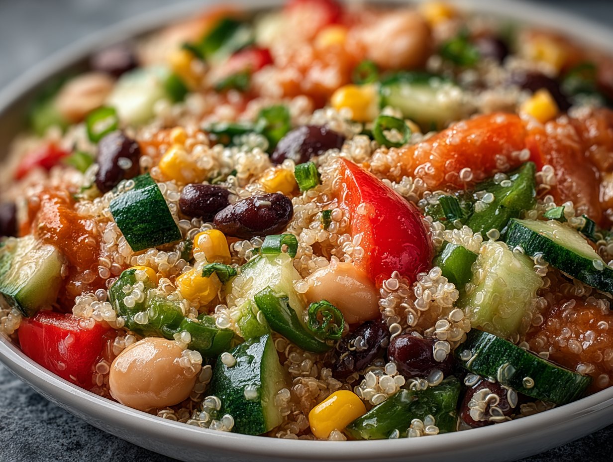Thai Vegan Quinoa Salad
