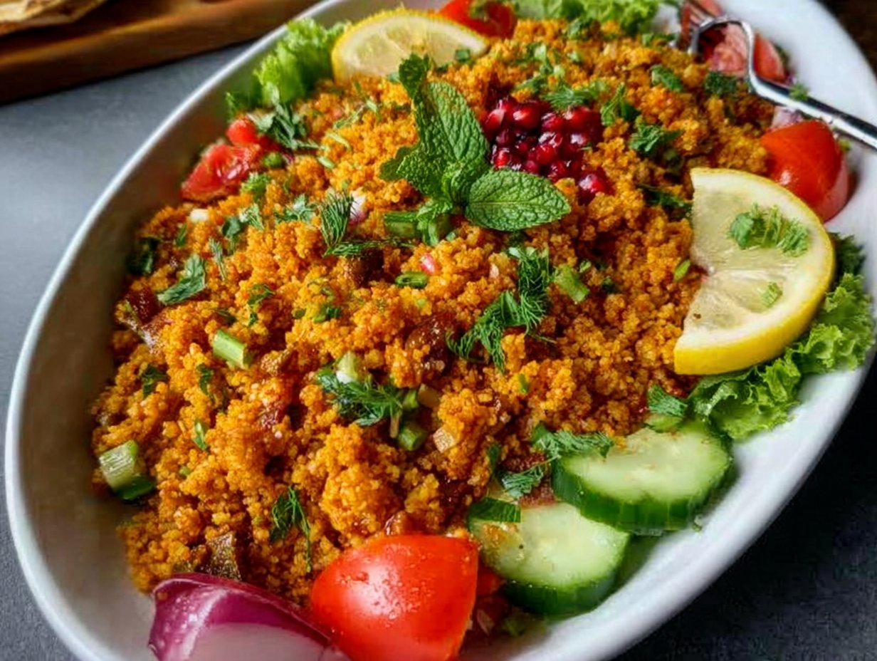 Kisir - Turkish Bulgur Salad Recipe