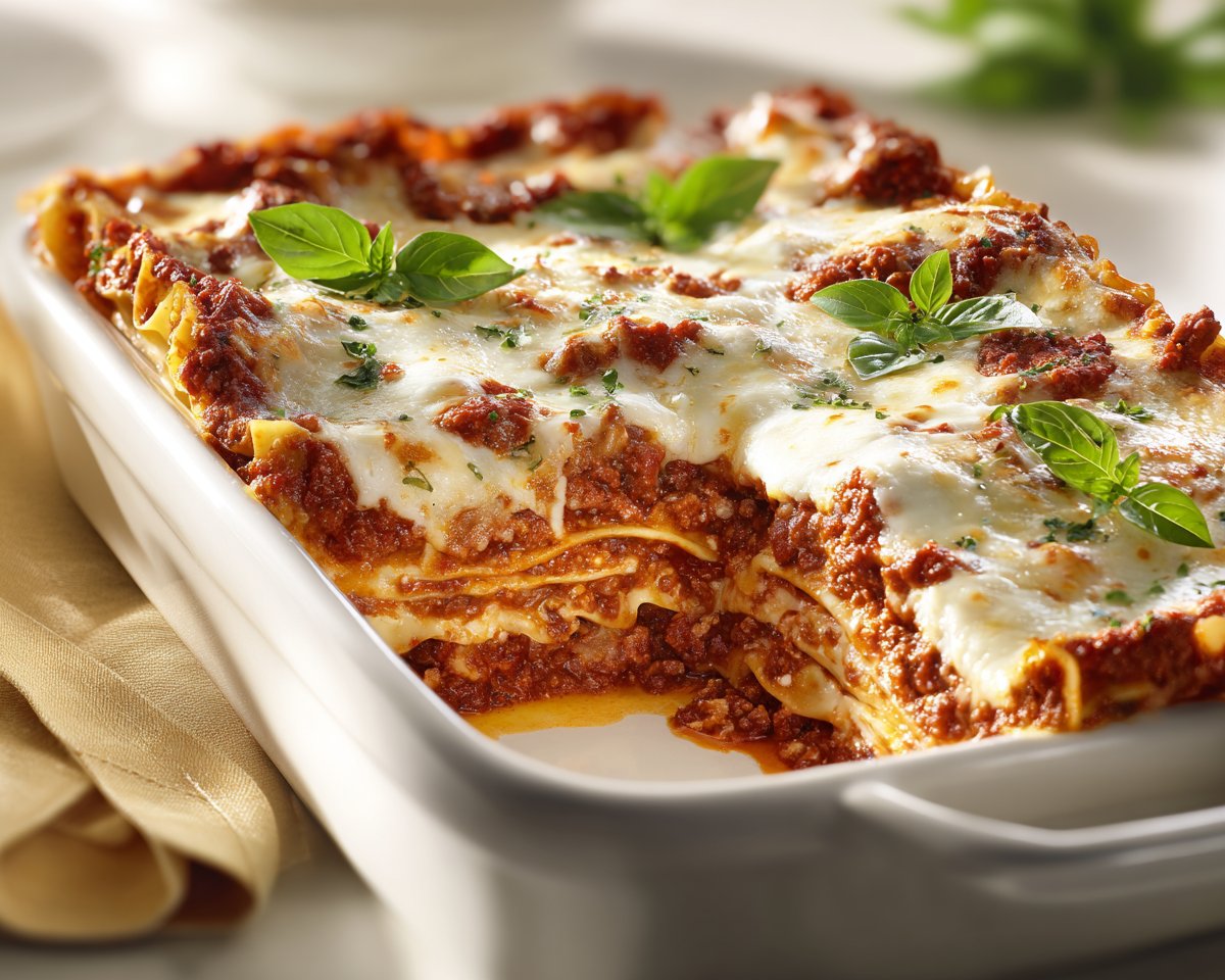 Easy Homemade Lasagna Recipe