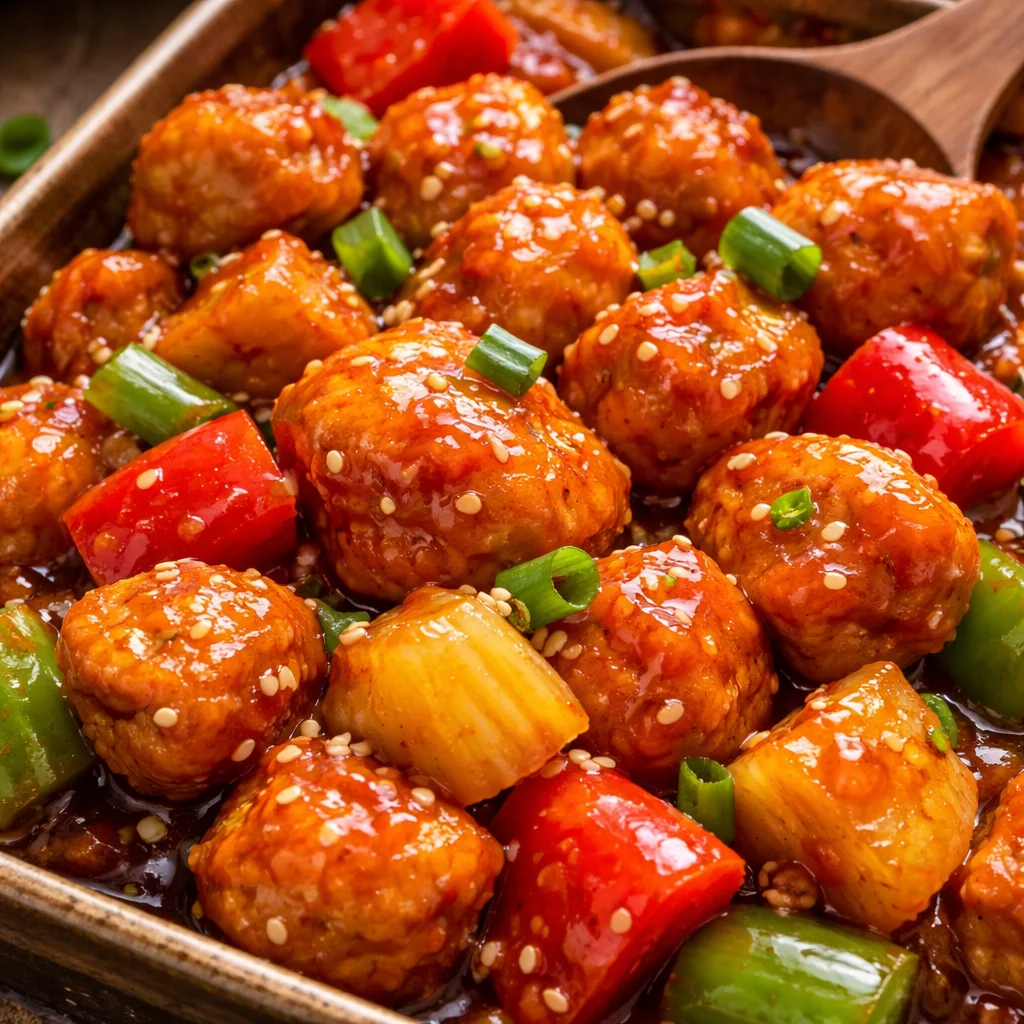 Baked Sweet and Sour Chicken