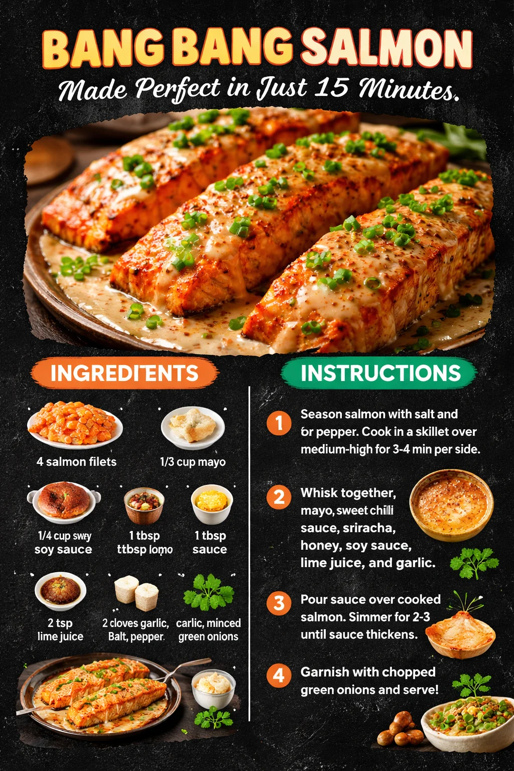 Bang Bang Salmon Made Perfect in Just 15 Minutes