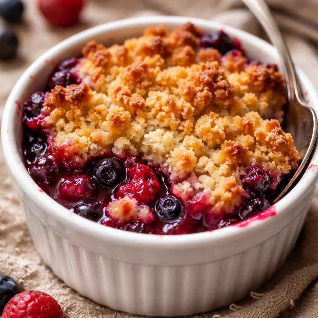 Berry Cobbler Recipe…Make it for one, two or twenty….