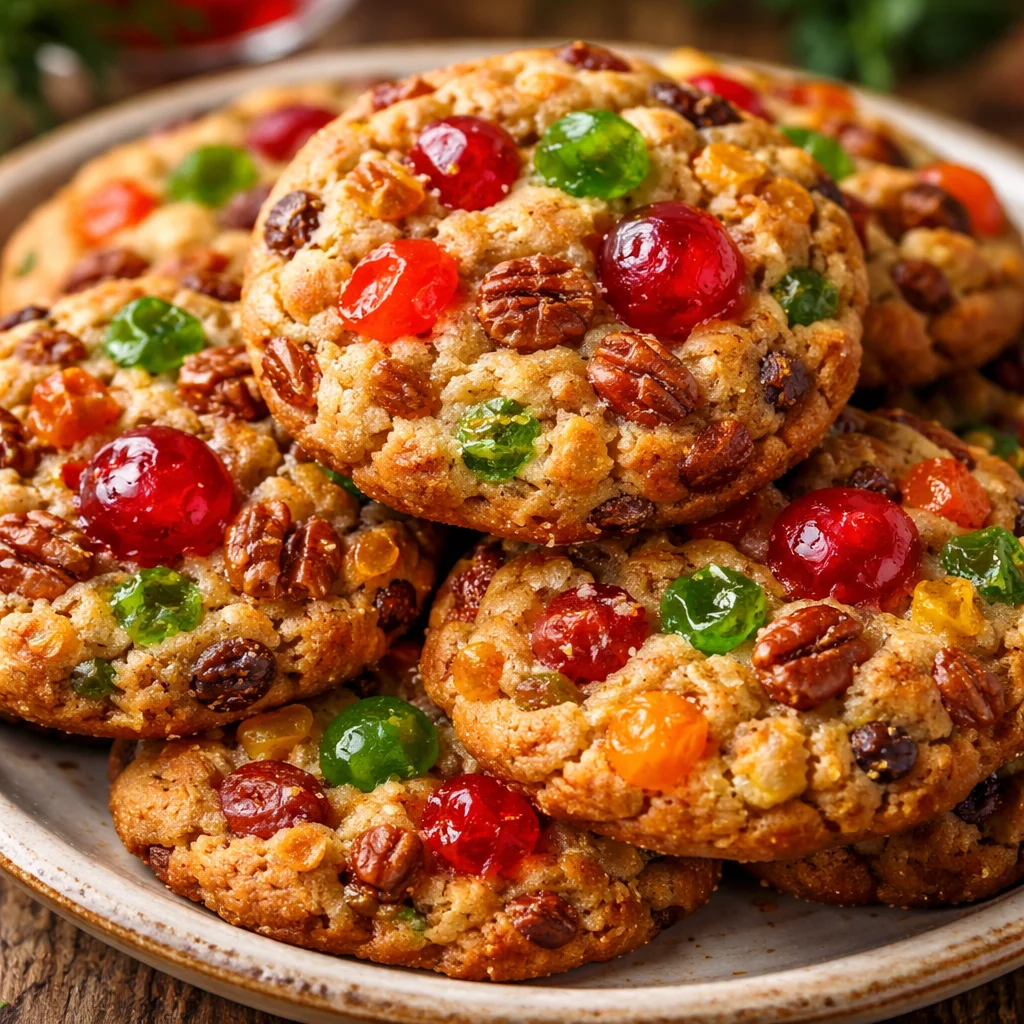 Best Ever Fruitcake Cookies