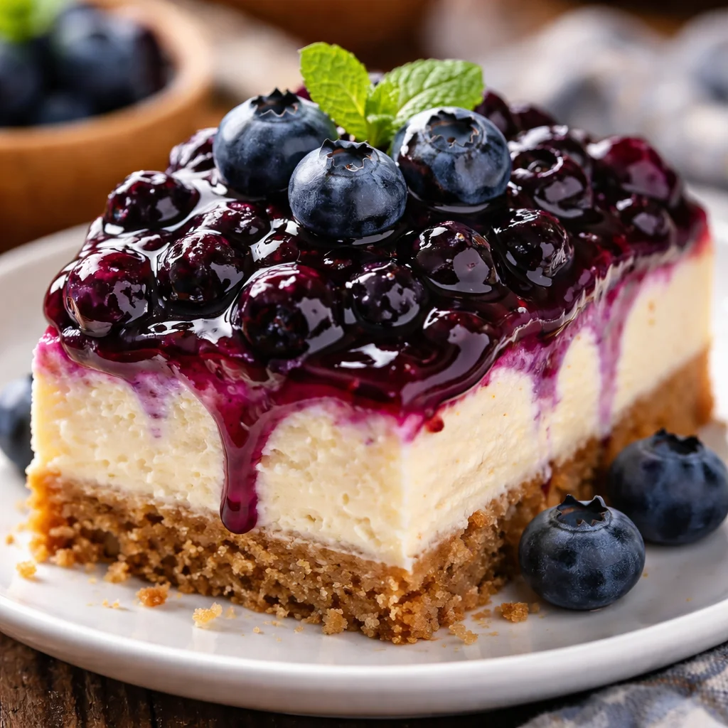 Blueberry Delight Dessert