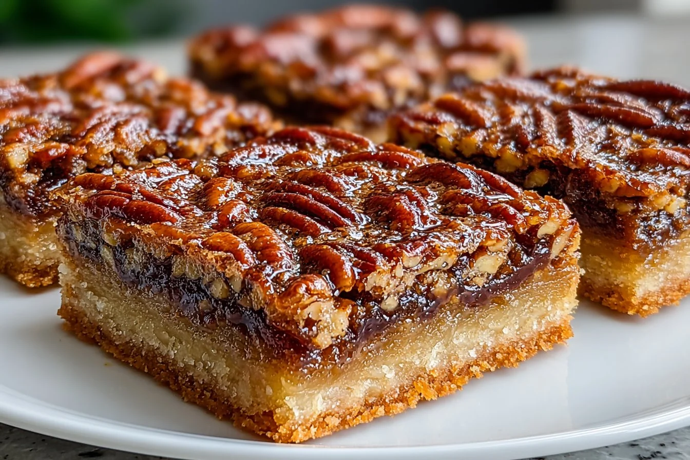 Brown Sugar Pecan Pie Bars