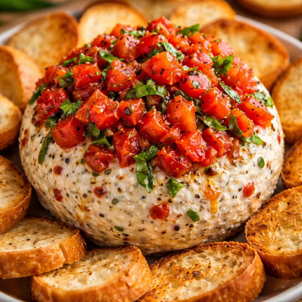 Bruschetta Cheese Ball