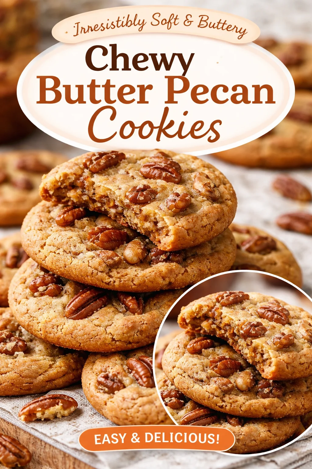 Butter Pecan Cookies