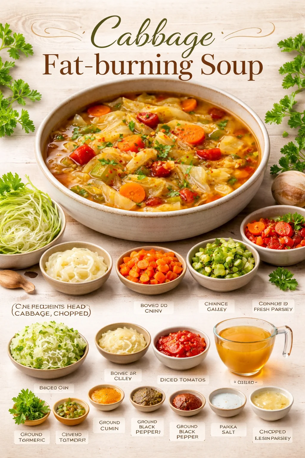Cabbage Fat-burning Soup
