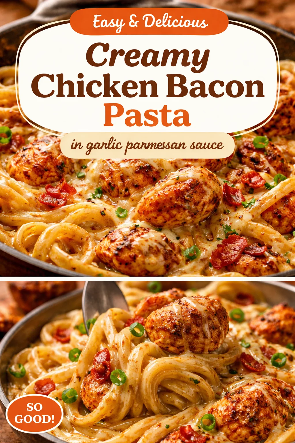 Cajun Mozzarella Chicken Ranch Pasta