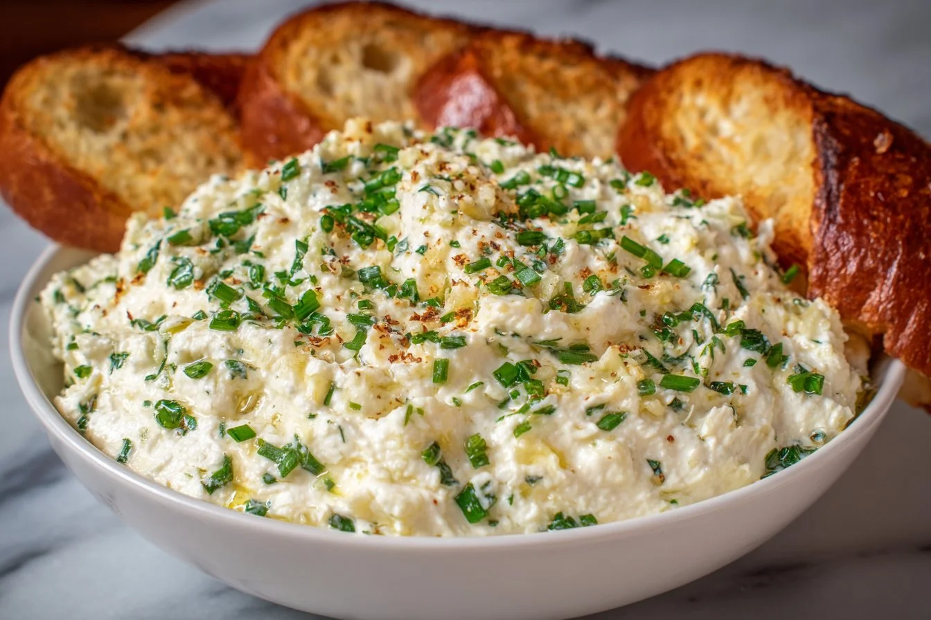 Cheesy Garlic Herb Dip