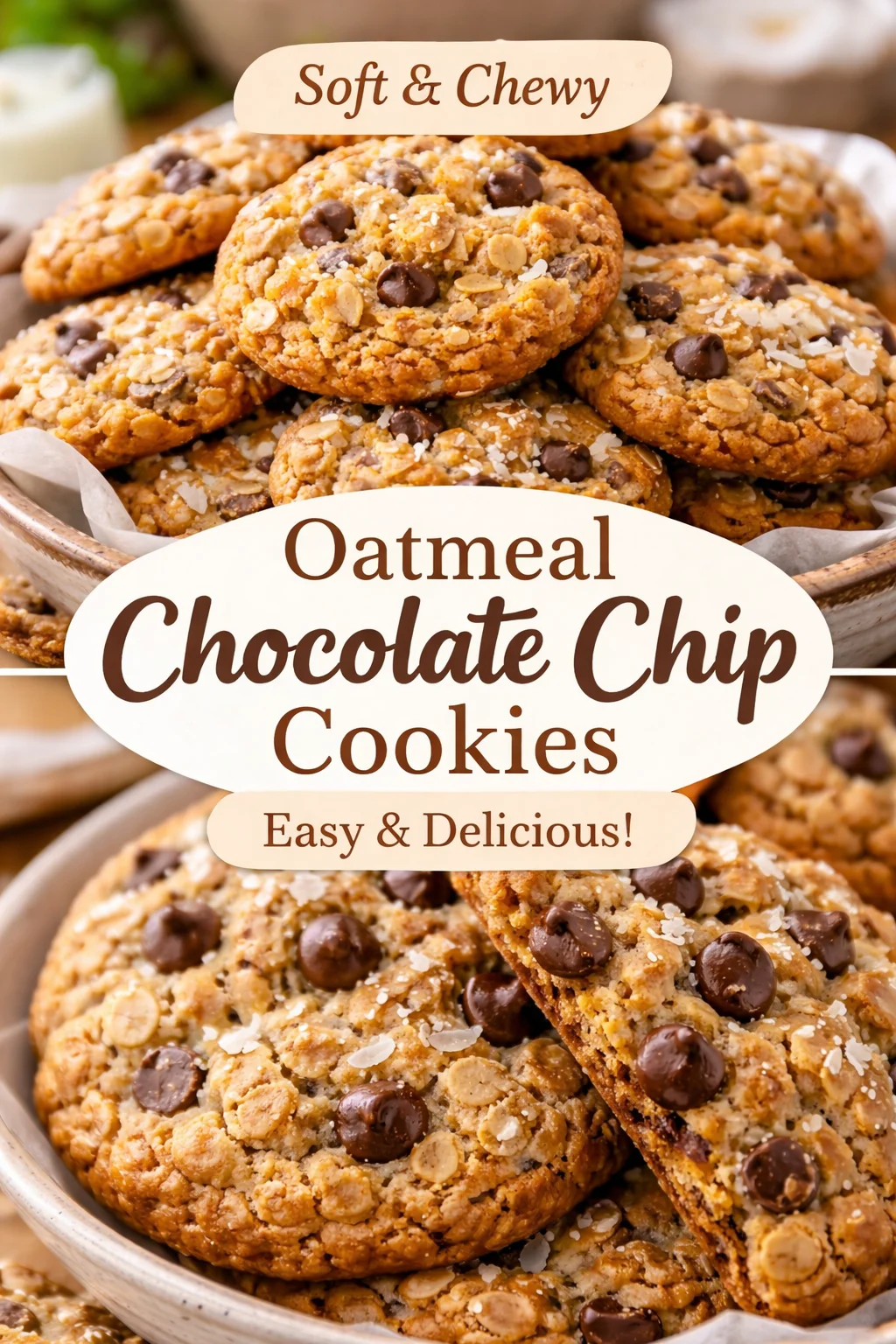 Chewy Coconut Oatmeal Dishpan Cookies - Meemaw Eats