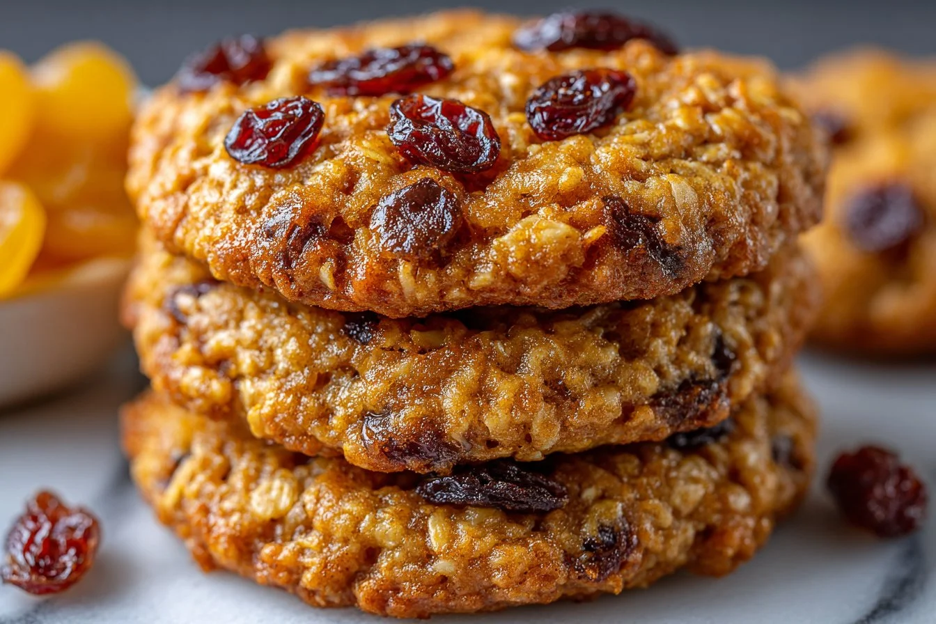 Chewy Gluten-Free Oatmeal Raisin Cookies