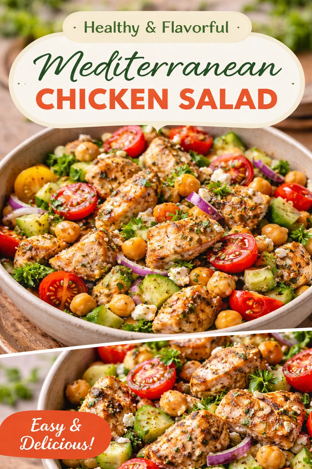 Chicken & Chickpea Salad