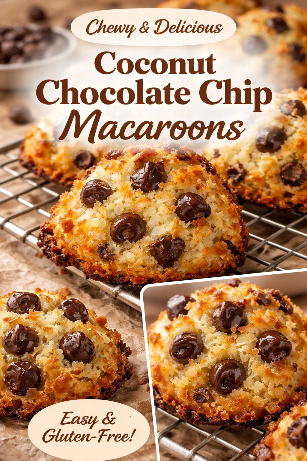 Chocolate Chip Coconut Macaroons