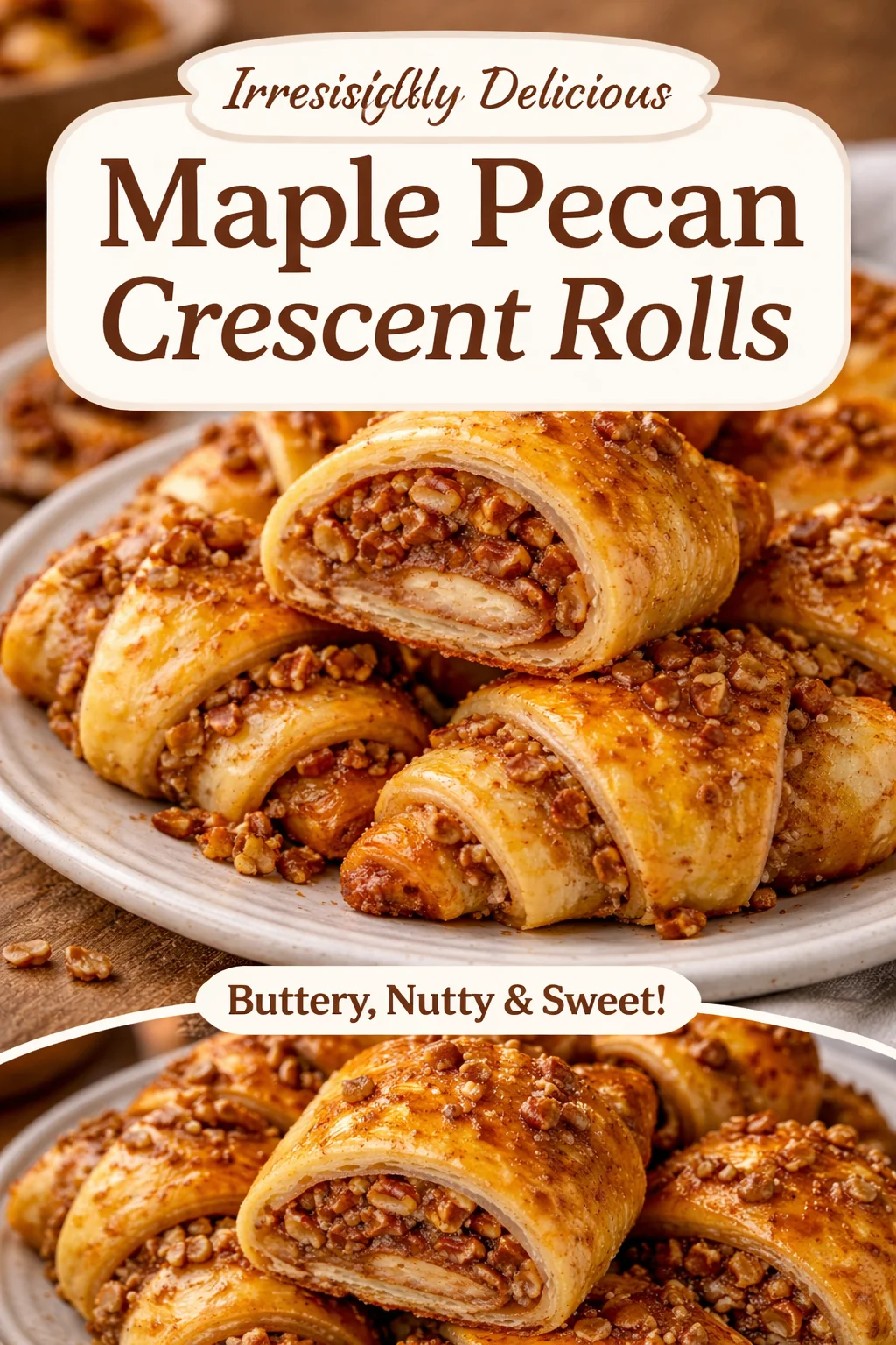 Cinnamon Pecan Rugelach