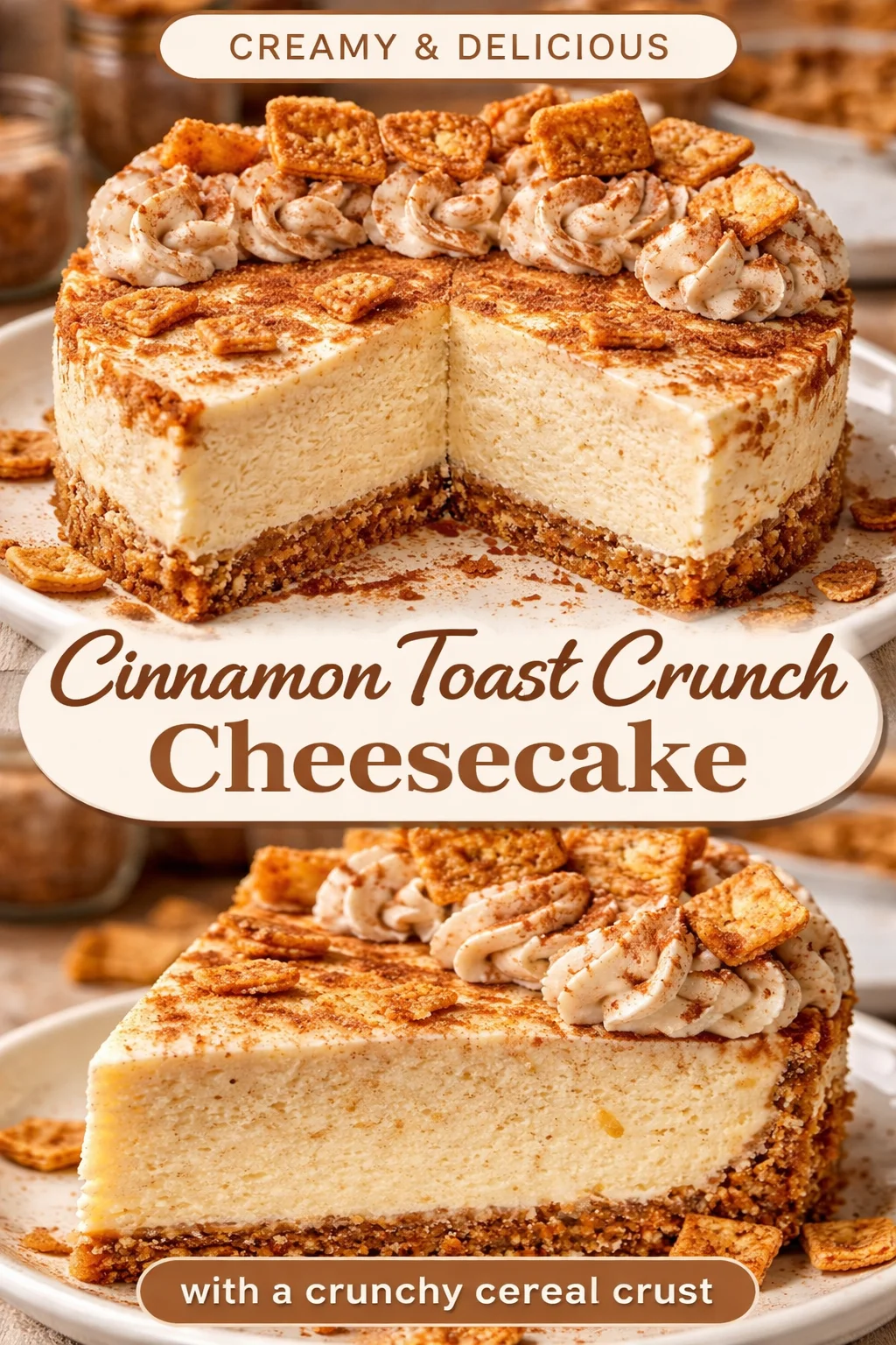 Cinnamon Toast Crunch Cheesecake Recipe