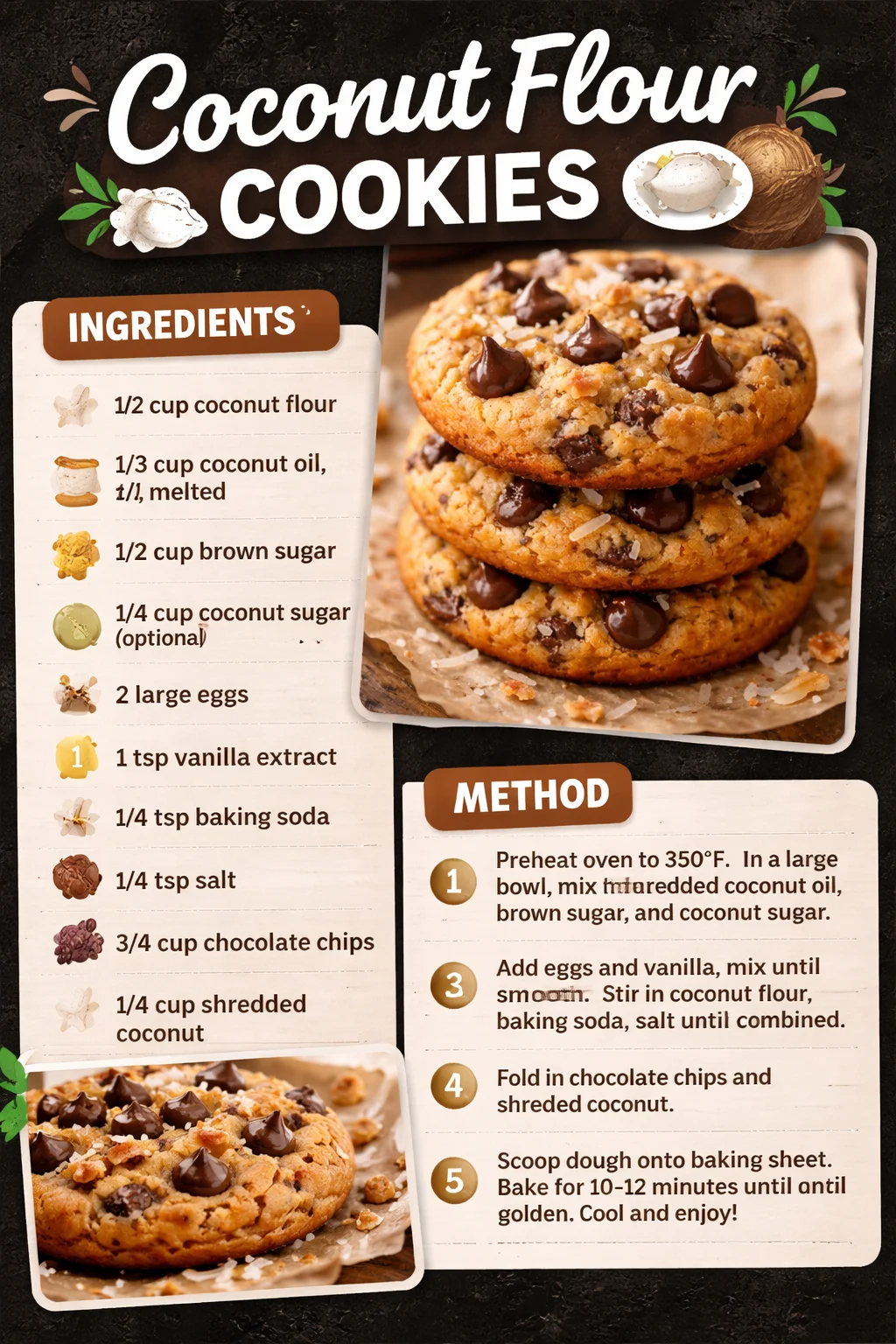 Coconut Flour Cookies