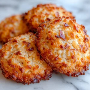 Delicious Coconut Oatmeal Cookies fresh out of the oven
