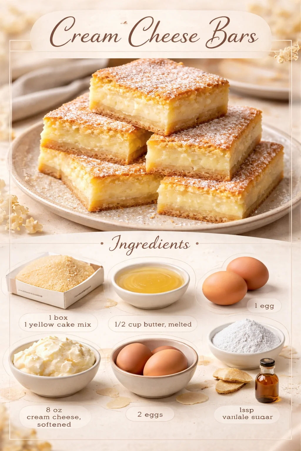 Cream Cheese Bars