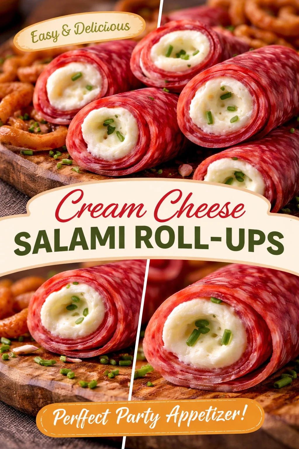 Cream Cheese Salami Roll Ups: A Perfect Appetizer for Any Occasion