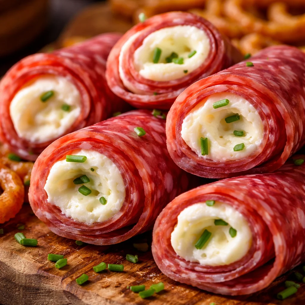 Cream Cheese Salami Roll Ups: A Perfect Appetizer for Any Occasion