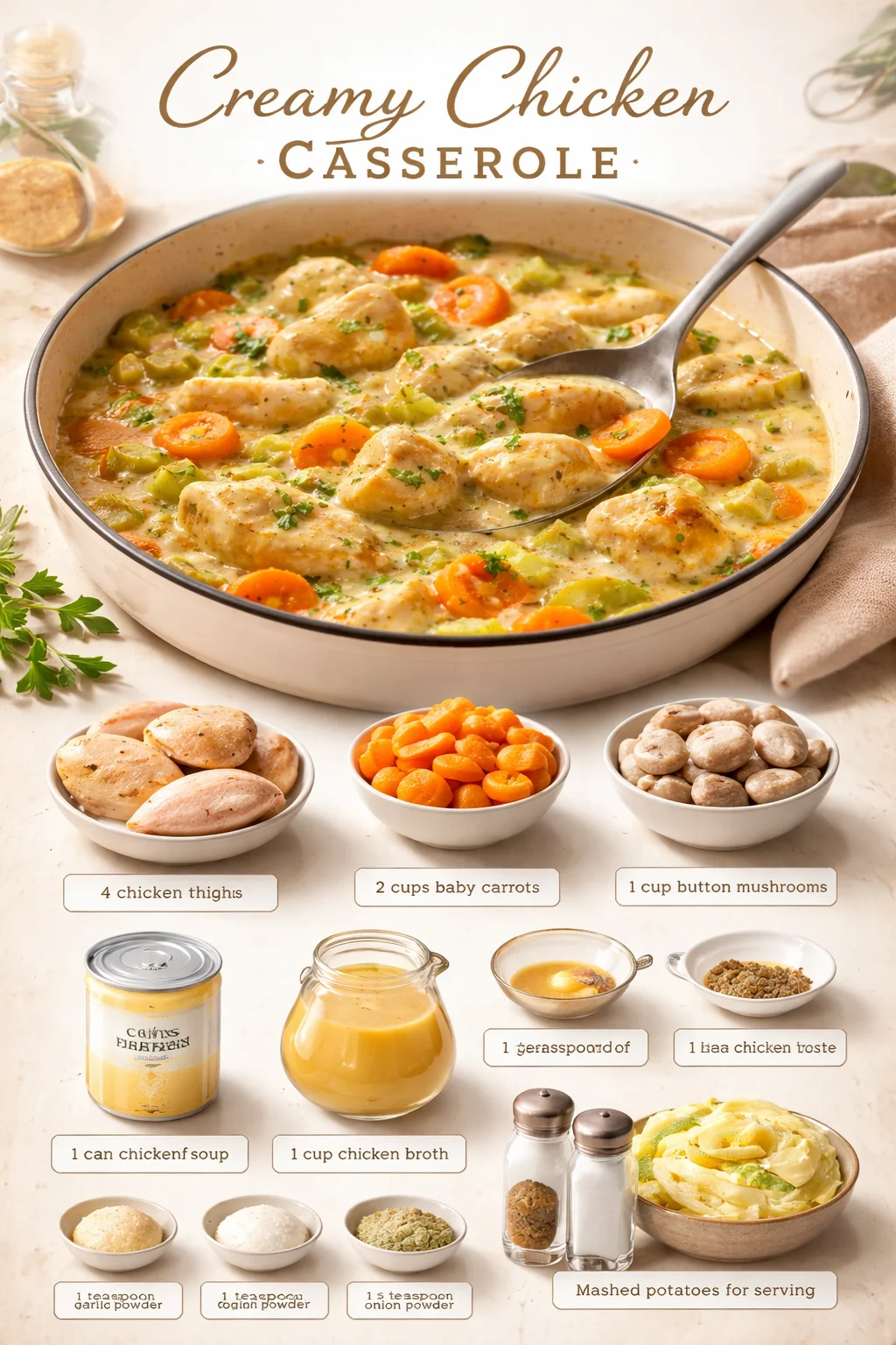 Creamy Chicken Casserole