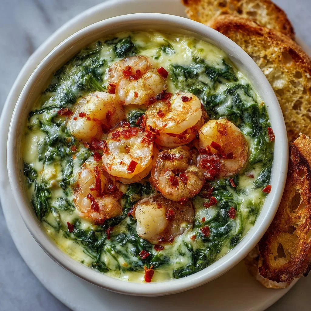Creamy Seafood Spinach Dip: A Delicious and Flavorful Appetizer for Any Occasion