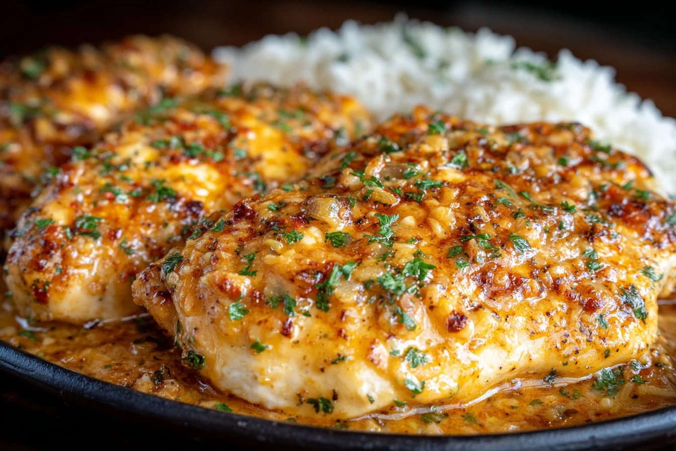 Crockpot French Onion Chicken