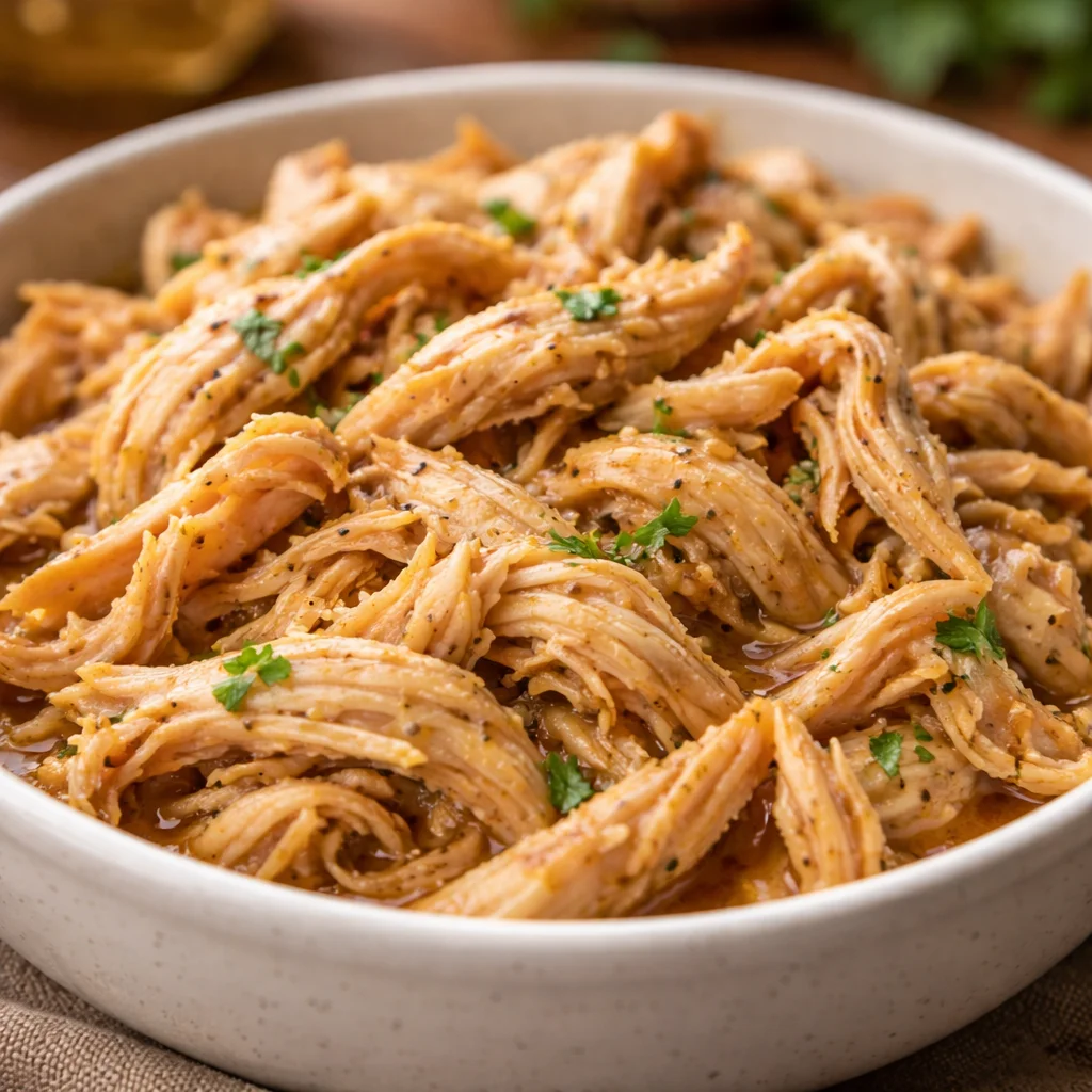 Crockpot Shredded Chicken