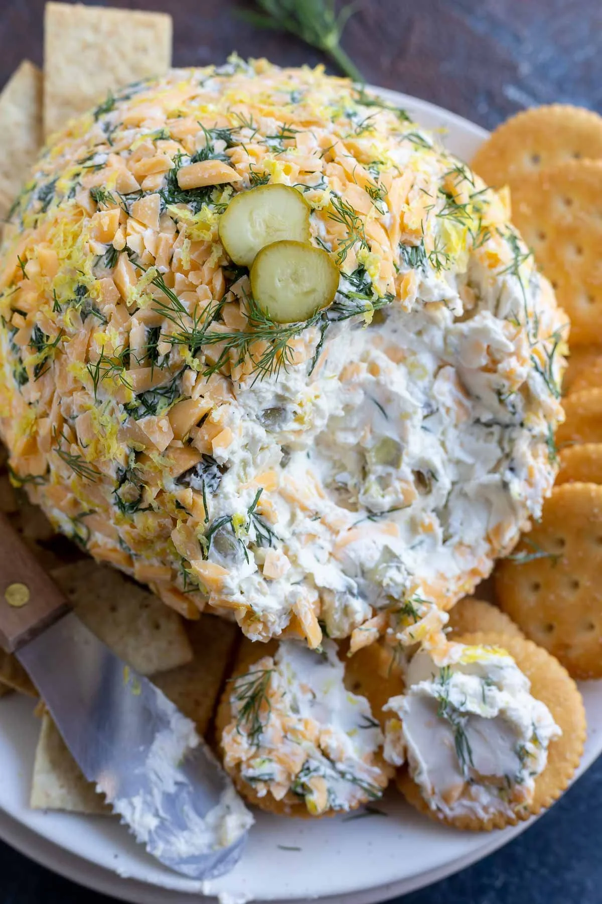 Dill Pickle Cheese Ball Recipe